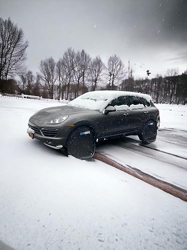 Miniatura 4 de Sno Simple Escudo de ruedas evita la nieve y el hielo en neumáticos y ruedas bien. Para vehículos estacionados en entradas, estacionamiento en la