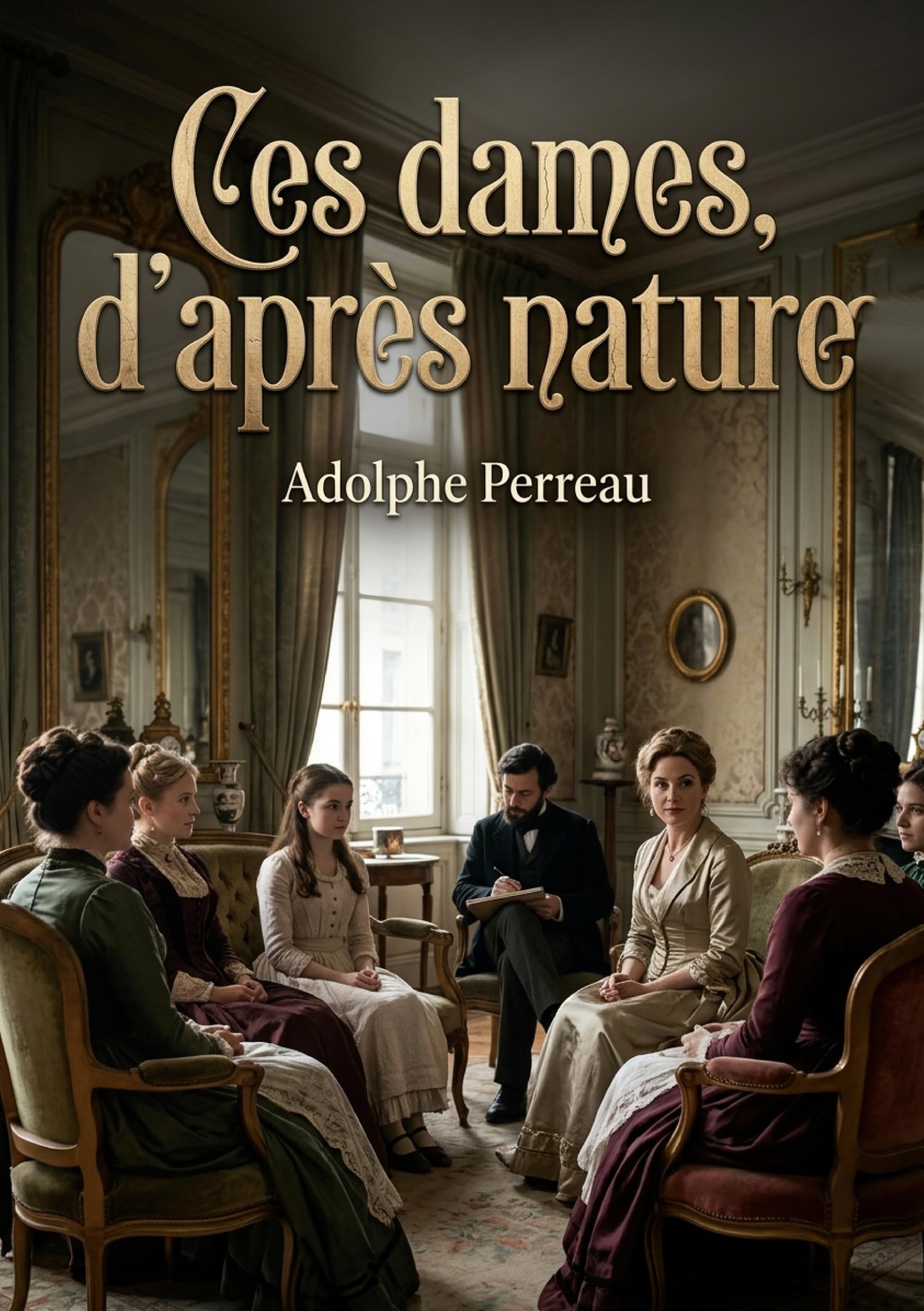 Ces dames, d'après nature: Des portraits féminins saisissants par Adolphe Perreau, offrant une plongée dans la société parisienne du XIXe siècle