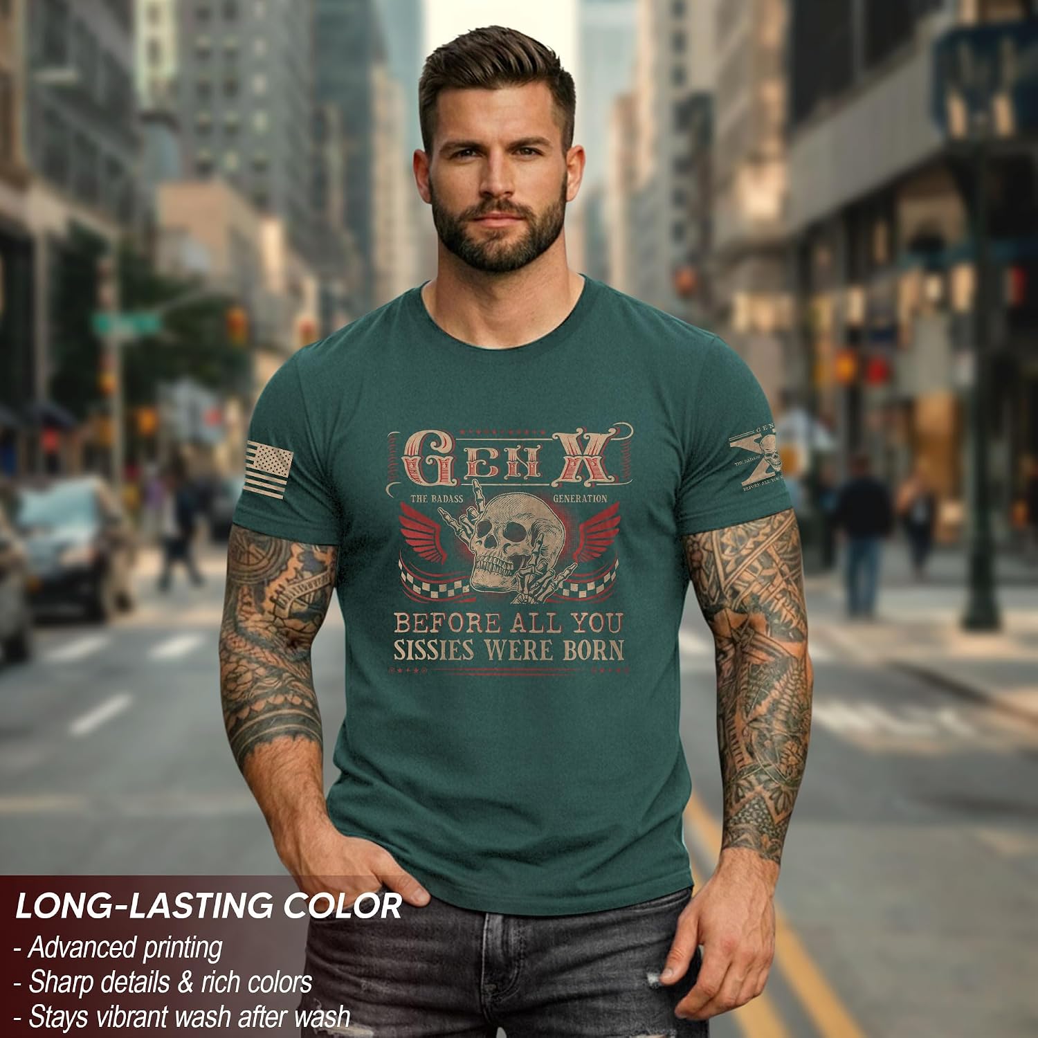Gen X The Badass Generation Tshirts, Gen X T Shirt Women, Genx T Shirt Men, Sissy Shirts