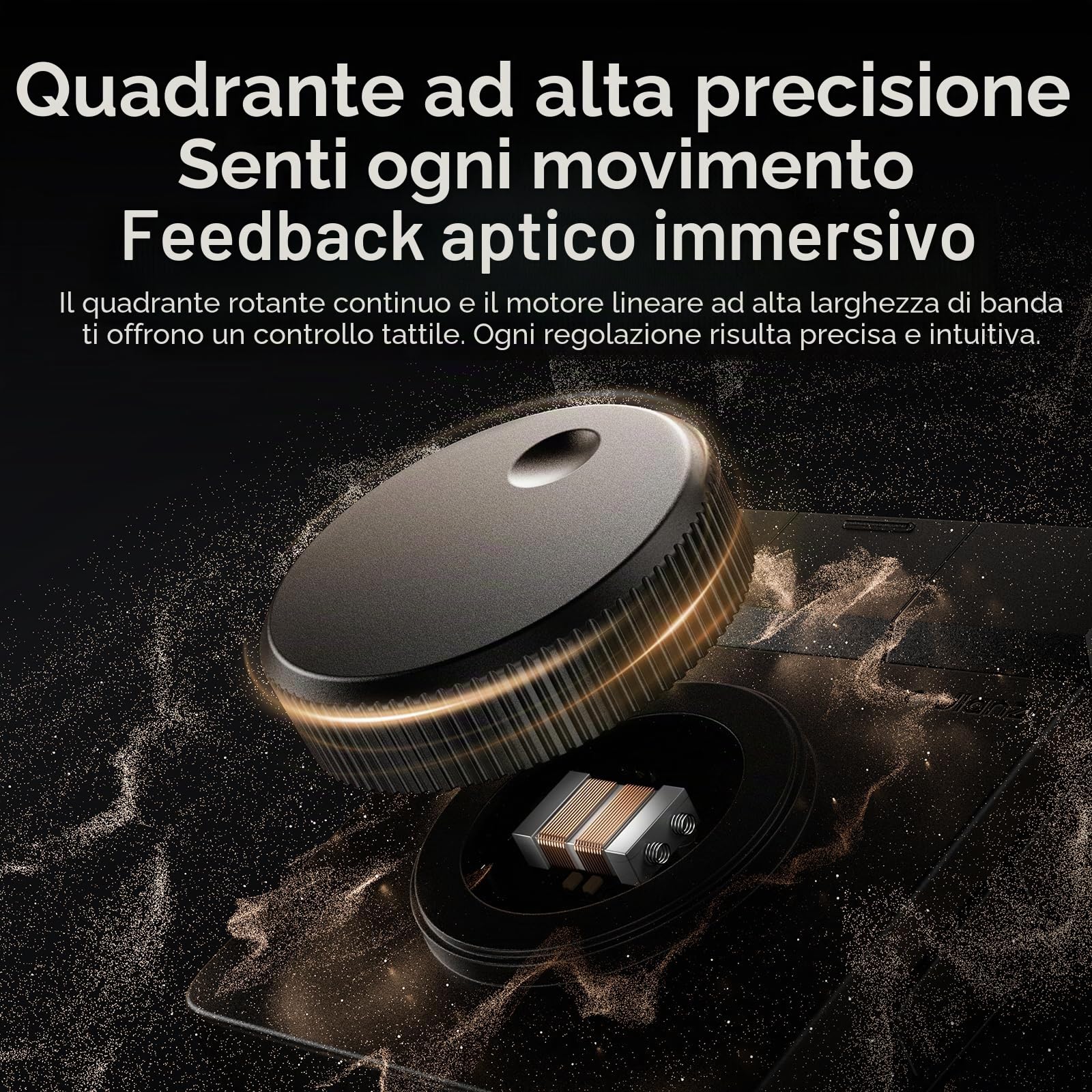 ULANZI D100H Tastiera per editing video con manopola di regolazione, Controller wireless bluetooth per Mac/PC, Tastierino macro personalizzabile 7 in 1 con feedback tattile, per fotografi e videomaker