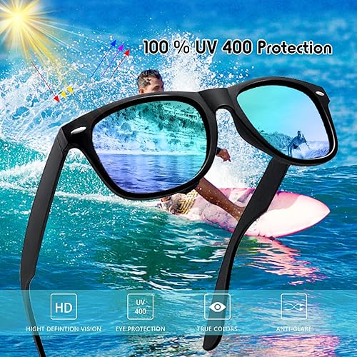 Miniatura 4 de Paquete de 1224 gafas de sol reflectantes de espejo colorido a granel, gafas de sol neón 80s 90s regalos de fiesta unisex