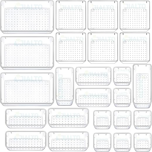 JIALTO Drawer Organizer 25 Pcs