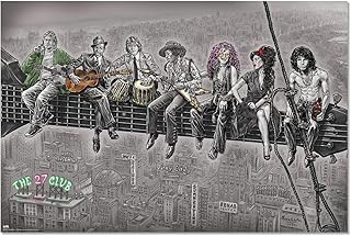 Comprar Grupo Erik Poster The 27 Club - Laminas decorativas 61x91,5cm a todo color | Posters para pared ideal decoración habitación