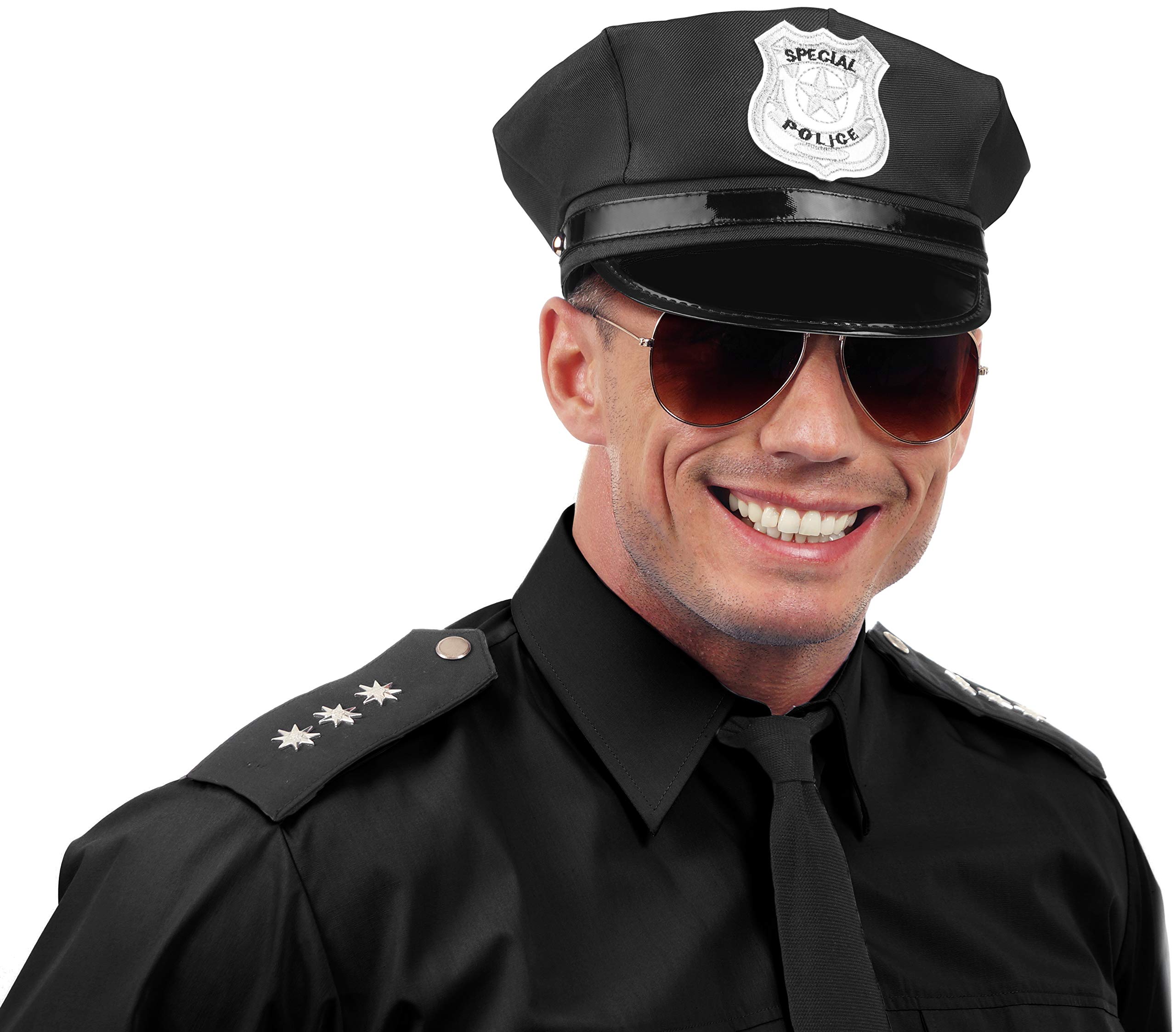 Balinco Police Hat Cap Visor Cap black for men & women - Image 3