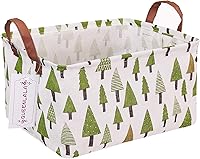 Vista 1 de QUEENLALA Cesta para la colada rectangular/Cesta para la ropa sucia plegable para guardería para organizar/contenedores de almacenamiento/cestas