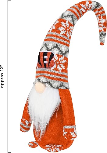 Miniatura 3 de FOCO Figura de peluche con logotipo del equipo de la NFL, 10 pulgadas, gnomo de felpa