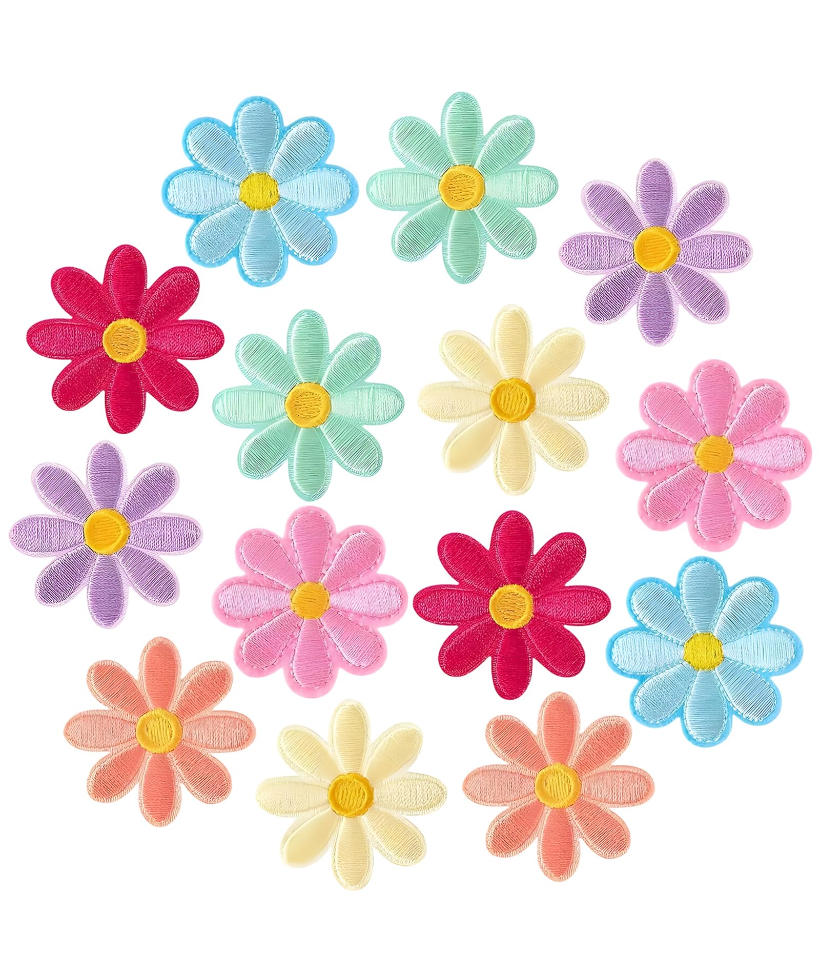 14 PCS Patch for Clothes, DIY Fabric Stickers, Iron On Patches for Clothes, Applique Patches for Clothing Decoration, Repair and Personalize Your Wardrobe-image-16