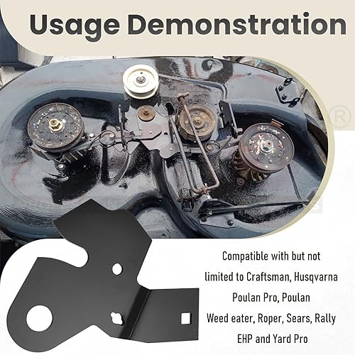 Miniatura 3 de 532151785 Kit de leva de rodillo de soporte de brazo para AYPHusqvarnaCraftsman 42 "plataforma de cortacéspedes 184907 131335 155046 LT1000 LT2000