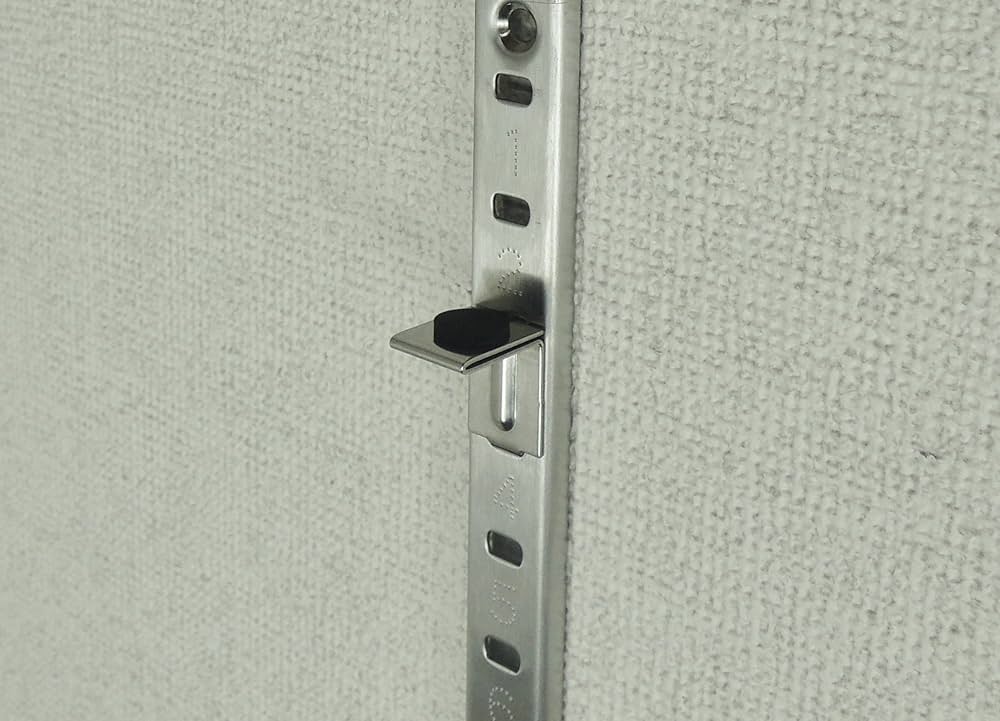 Amazon | ベスト ステンレス棚柱用パーツ F型棚受 クッション付