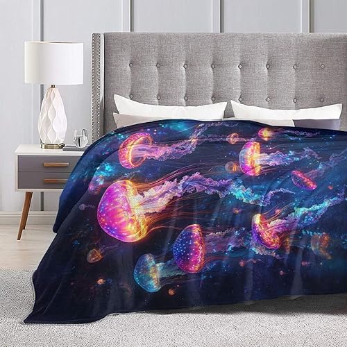 Miniatura 4 de Manta de regalo para niñas y mujeres, manta de franela de vellón suave y ligera para decoración de cama, sofá, 50 x 40 pulgadas