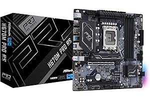 ASRock H410M Pro RS Motherboard: Socket LGA1700, DDR4, SATA3, USB3.2, M.2, Micro ATX Motherboard