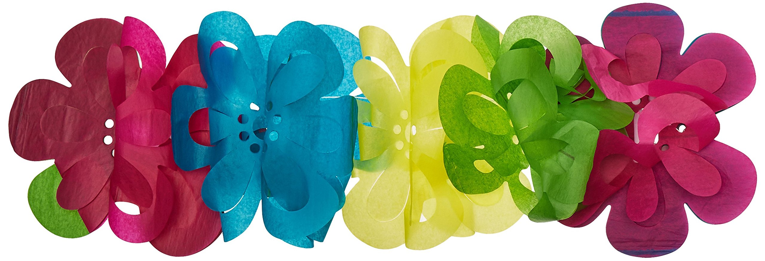 Beistle 55159 Blumengirlande, 2,8 x 3,5 m