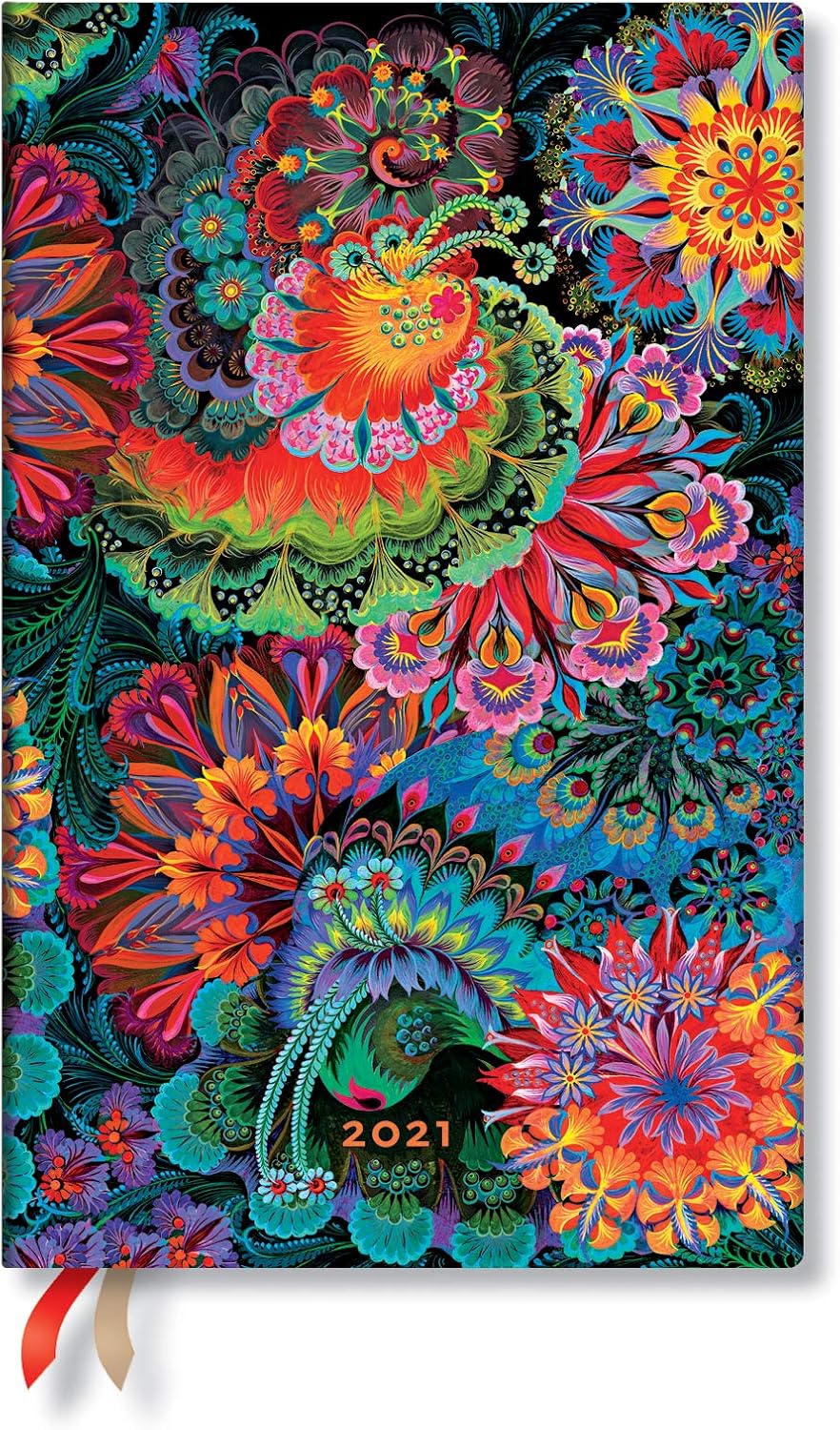 Paperblanks 12 månaders kalender 2021 månljus horisontell Maxi