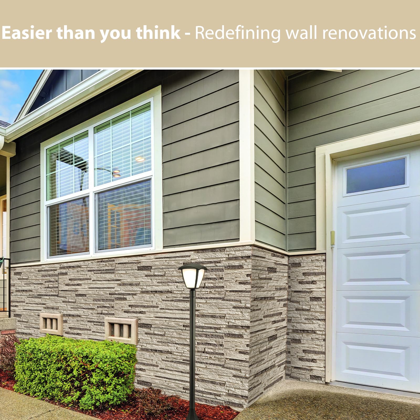 Installing Stacked Stone Facade Guide To DIY Wall Cladding