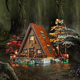 LIGHTAILING Led Lighting Kit for Lego- 21338 A-Frame Cabin Building Blocks Model - LED Light Set Compatible with Lego Model(Not Include Lego Model)