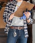 Timberland mens Timberland Pro Men's 38mm Boot Leather Belt