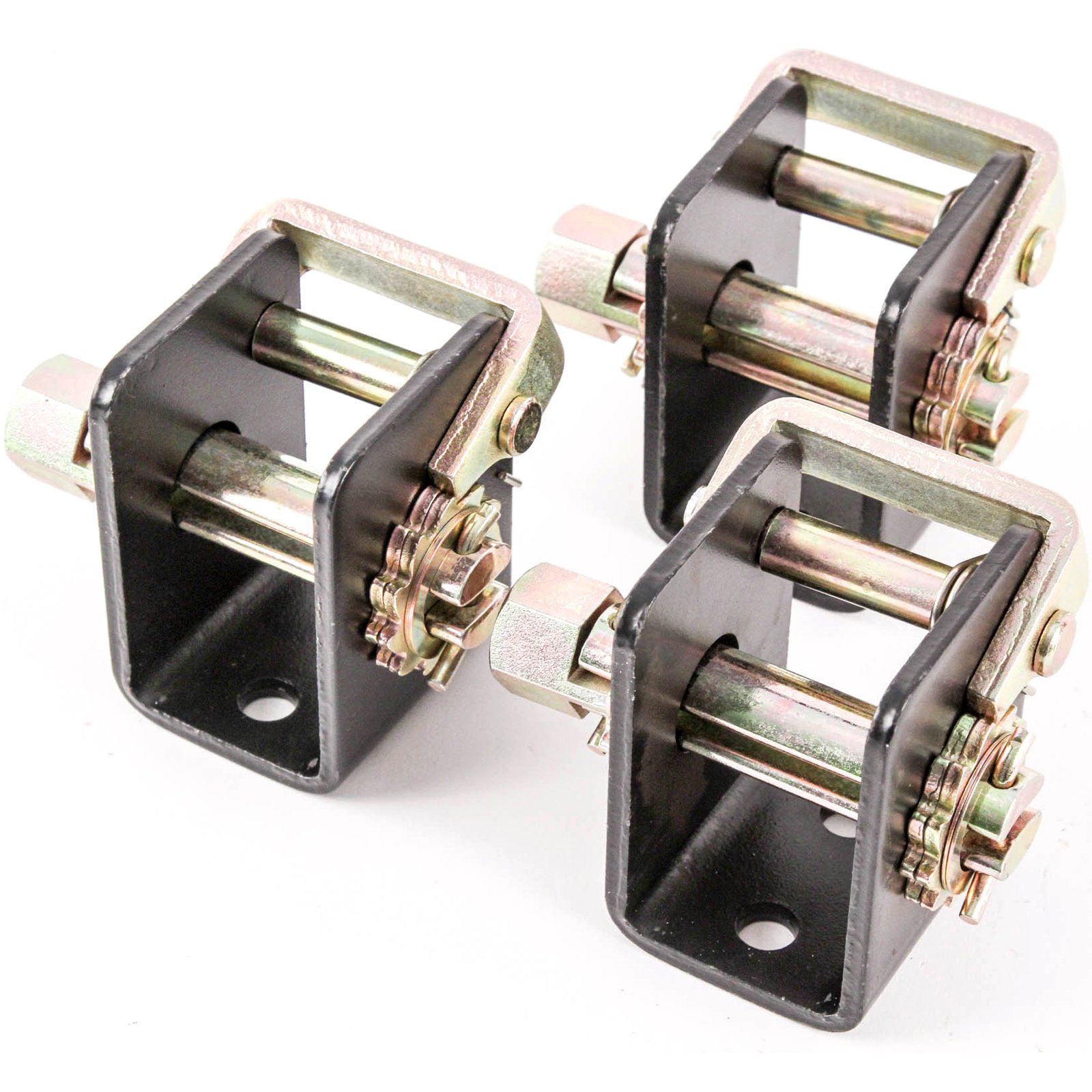 3 - Lashing Winch 2 Inches Left Tie Down Tow Dolly Binder Rack Strap Truck Ratchet