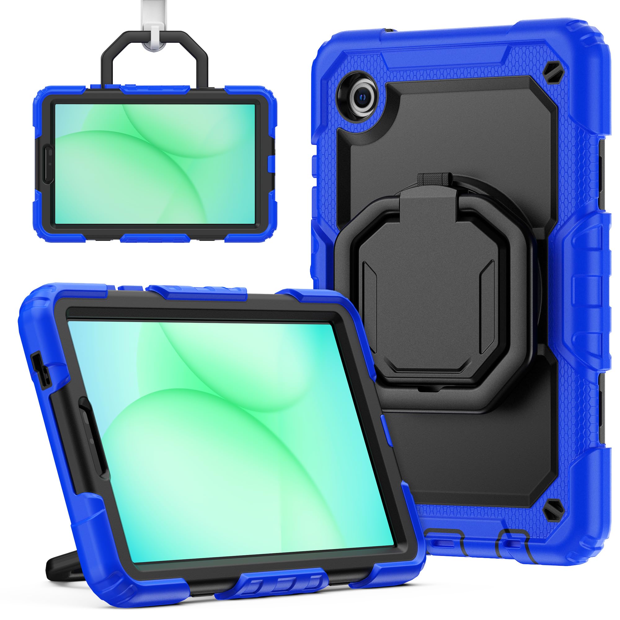 Coque Samsung Tab A11 8.7 Remplacement Écran Évité avec Protège-Écran TPU - 8