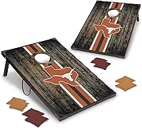 Vista 84 de Wild Sports NCAA 2' x 3' MDF Deluxe Cornhole Set - with Corners and Aprons