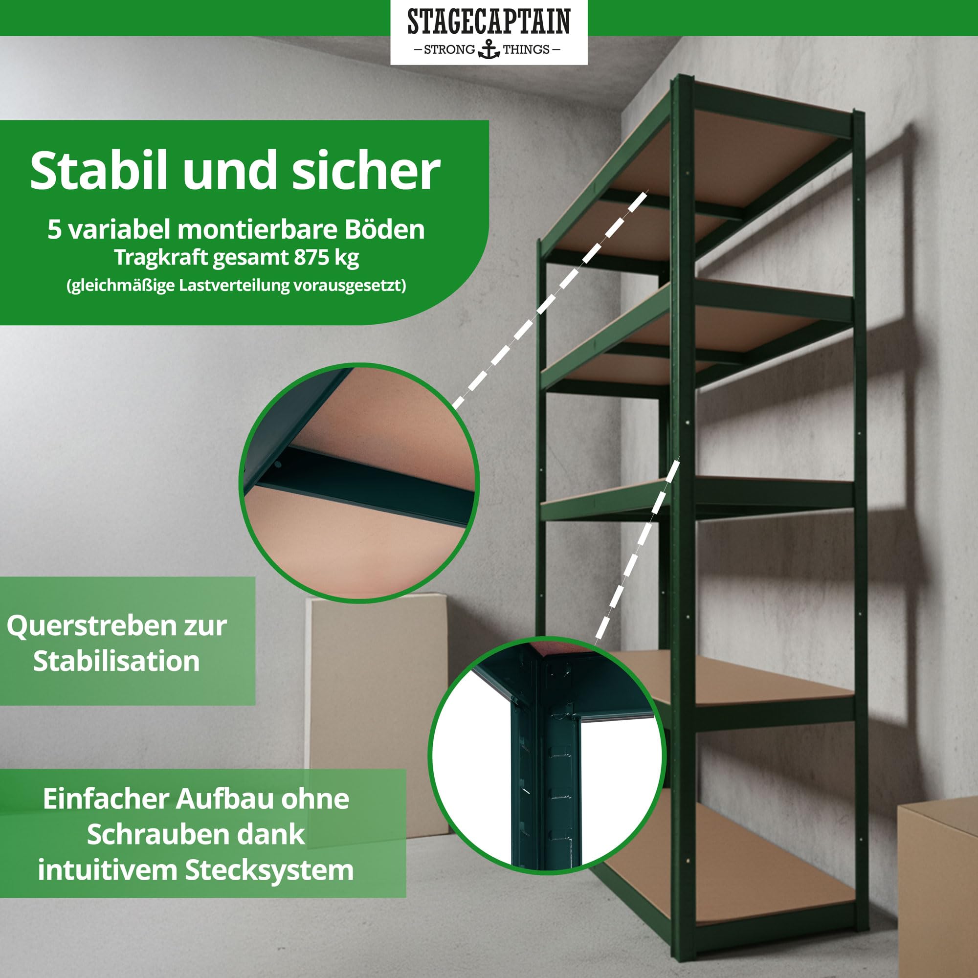 Shelfplaza Metalen Stellingkast Pro 230x30x45 Cm In Verzinkt Met 5 Planken