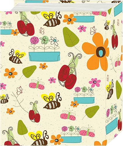 Miniatura 2 de Pioneer Photo Albums - Álbum de fotos A4-100/D A4-100 Doodles, 100 bolsillos de 4 x 6 pulgadas