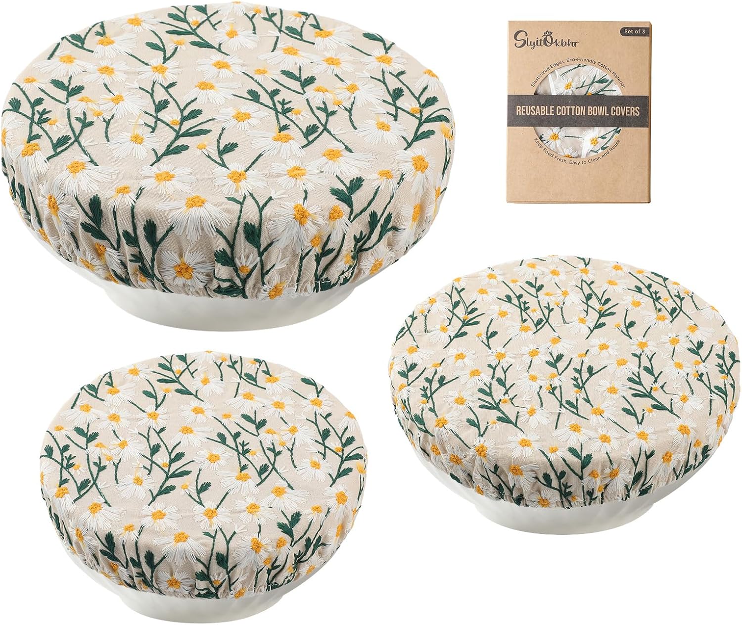 Eco-Friendly Reusable Bowl Covers for Baking and Food Storage