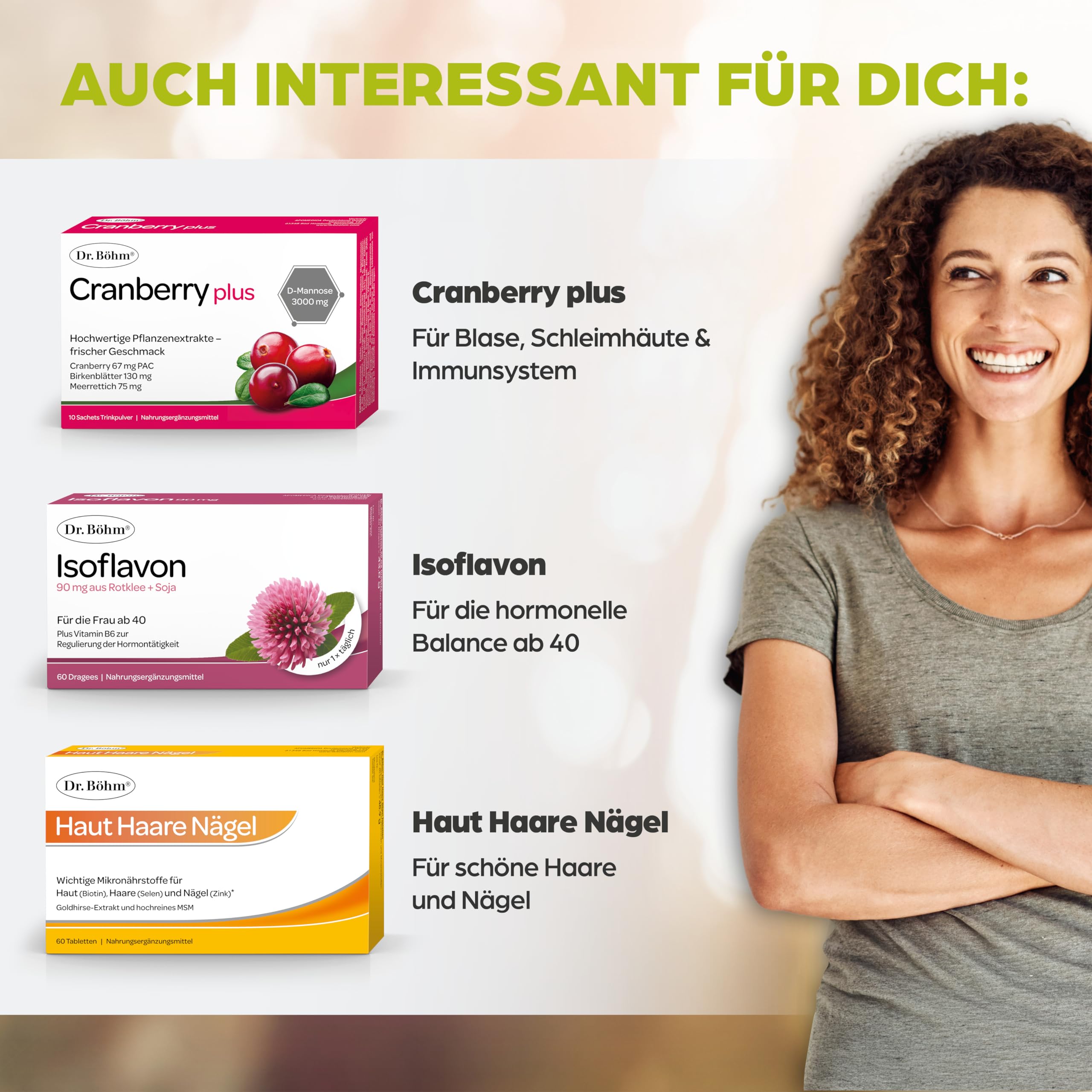 Dr. Böhm Kürbis für die Frau – hochkonzentrierter Kürbis‑Extrakt – pflanzliche Unterstützung für Frauen, gut verträglich – 60 Tabletten