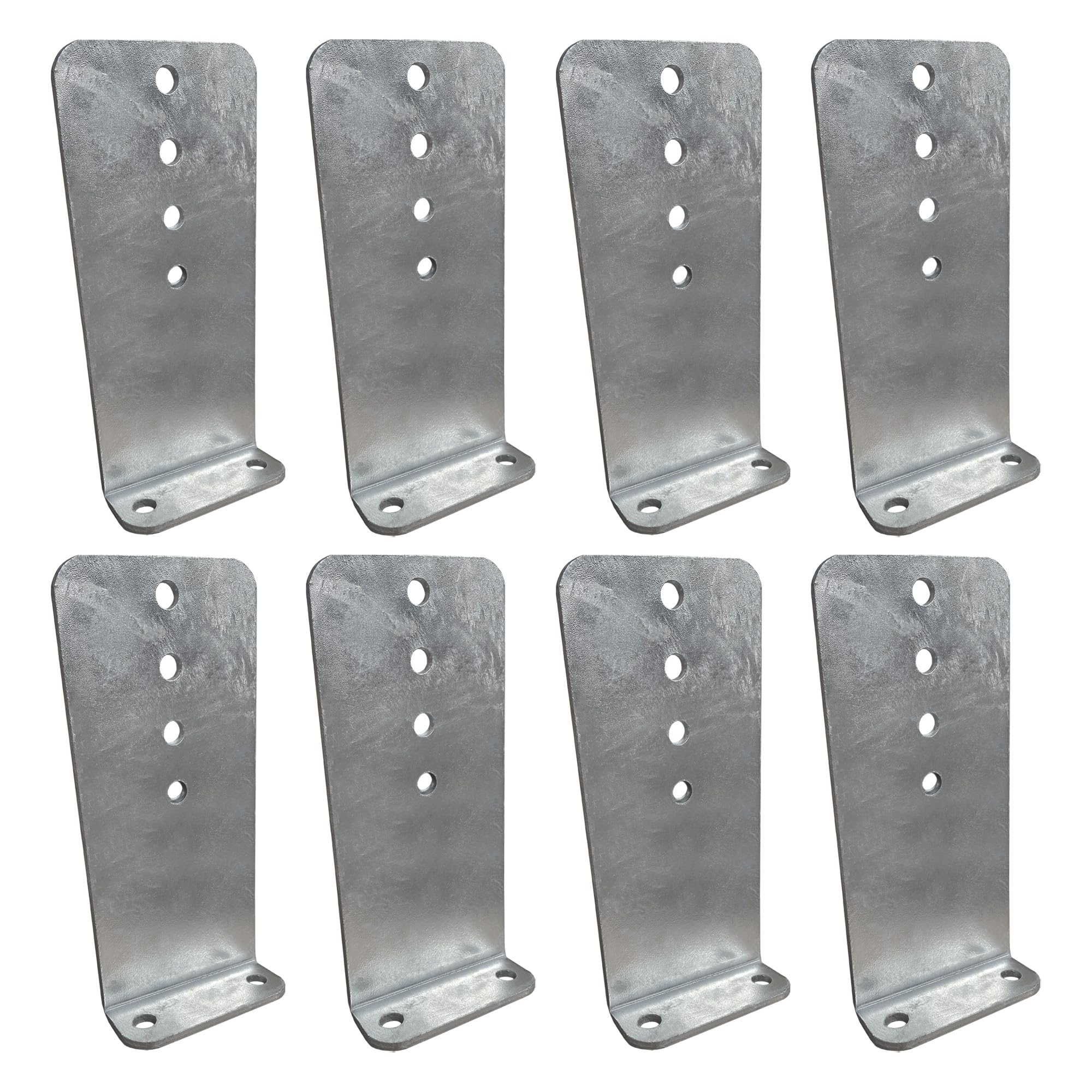 A.A 12" Galvanized L-Type Boat Trailer Bunk Bracket, Heavy Duty