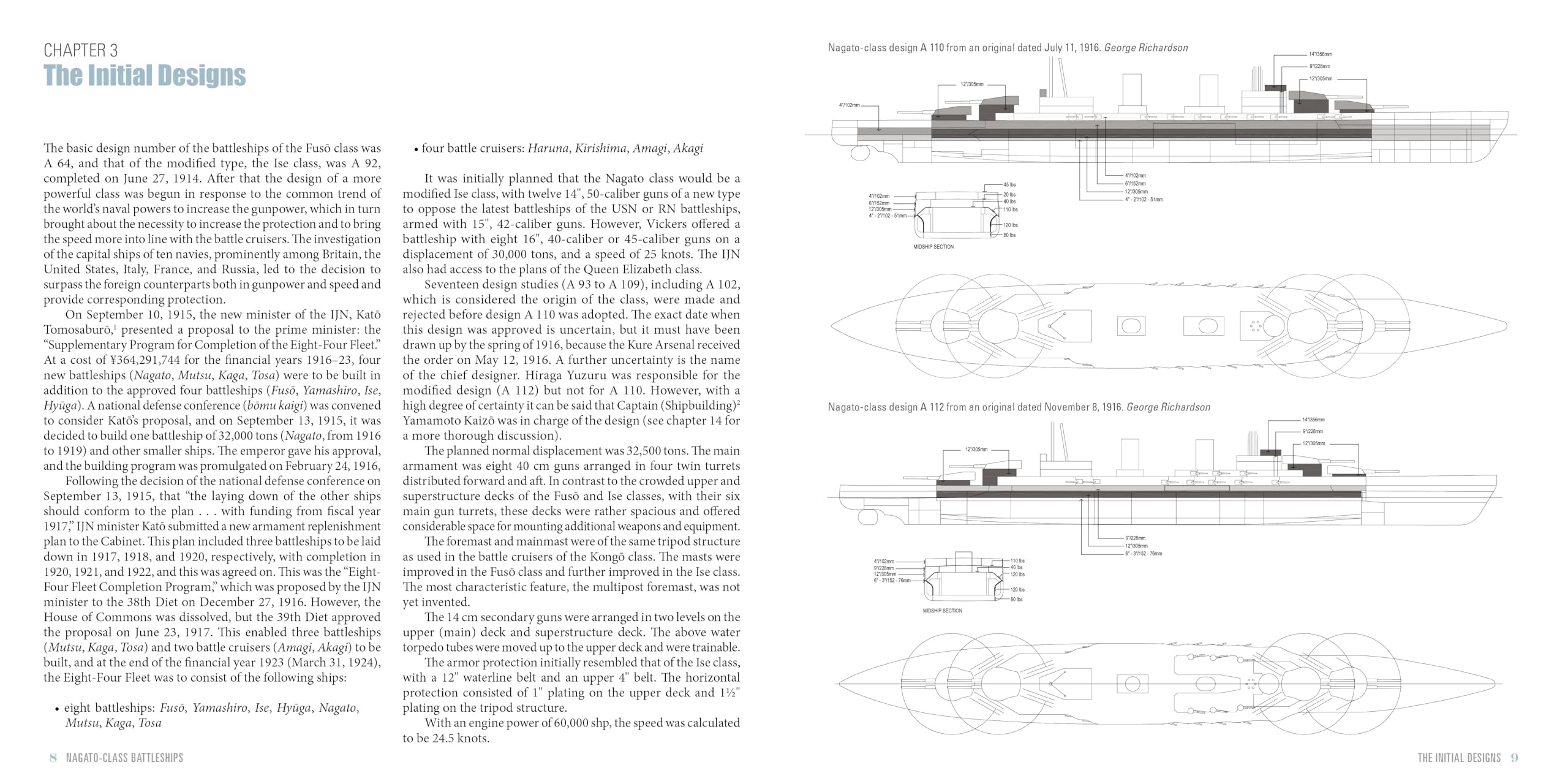 Nagato-Class Battleships: IJN Super-Dreadnoughts Nagato and Mutsu: 31 (Legends of Warfare: Naval, 31)
