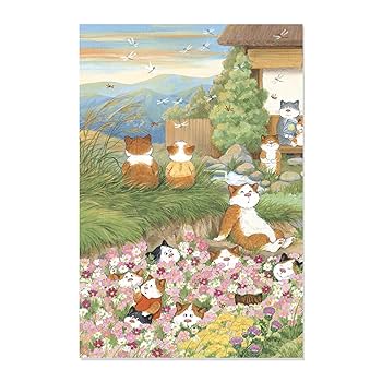 Amazon.com: Japanese Cats - 12 Blank Note Cards: In 6