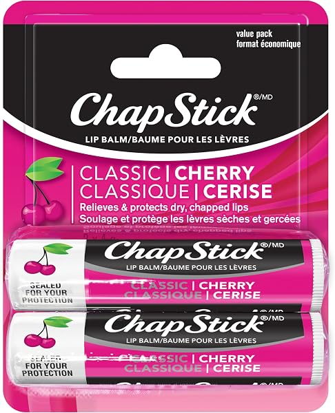 ChapStick Classic Cherry Lip Balm 2-Pack