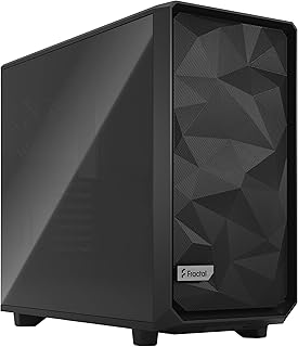 Fractal Design Meshify 2 Black ATX Flexible Dark Tinted Tempered Glass Window Mid Tower Computer Case