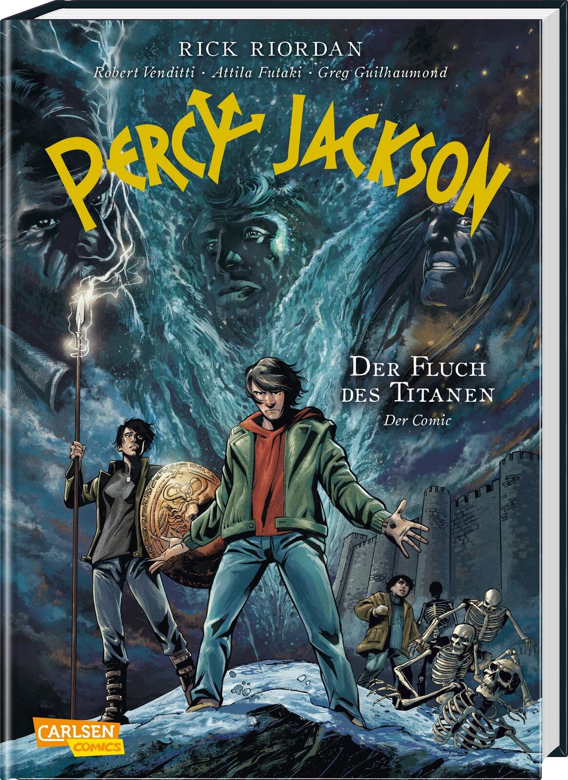 Carlsen Verlag GmbH Percy Jackson (Comic) 03: Der Fluch des Titanen