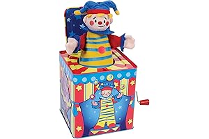 Schylling Silly Circus Jack in the Box - Enchanting Musical Toy for Little Clowns