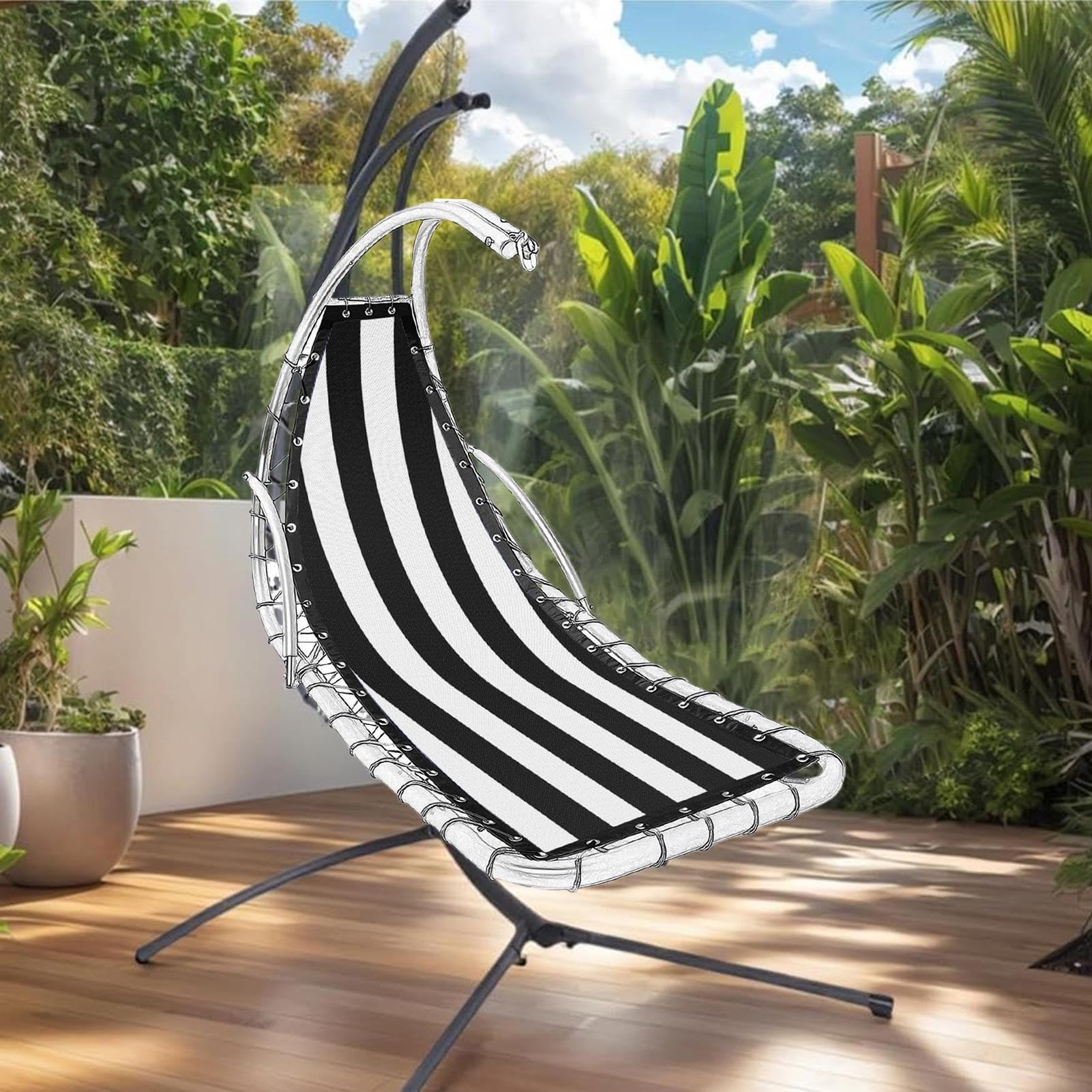 Tela para Sillas de Patio Resistente al Desgaste Gruesa | Tela de Repuesto para Silla Colgante para Jardín, Patio, Césped, Porche, Picnic Exterior, Playa, Campo