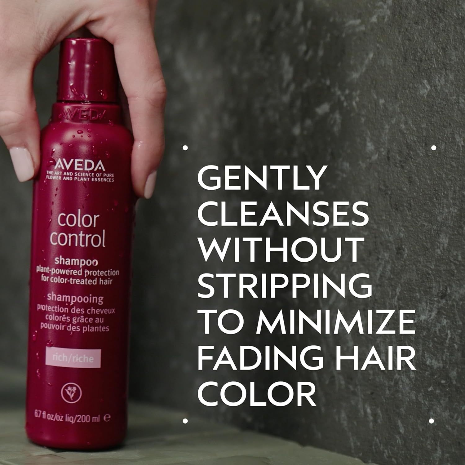 Aveda Color Control Rich Shampoo | Color Protection Shampoo | Fights Fade | for Medium to Thick Color-Treated Hair Types | Silicone Free - Image 2