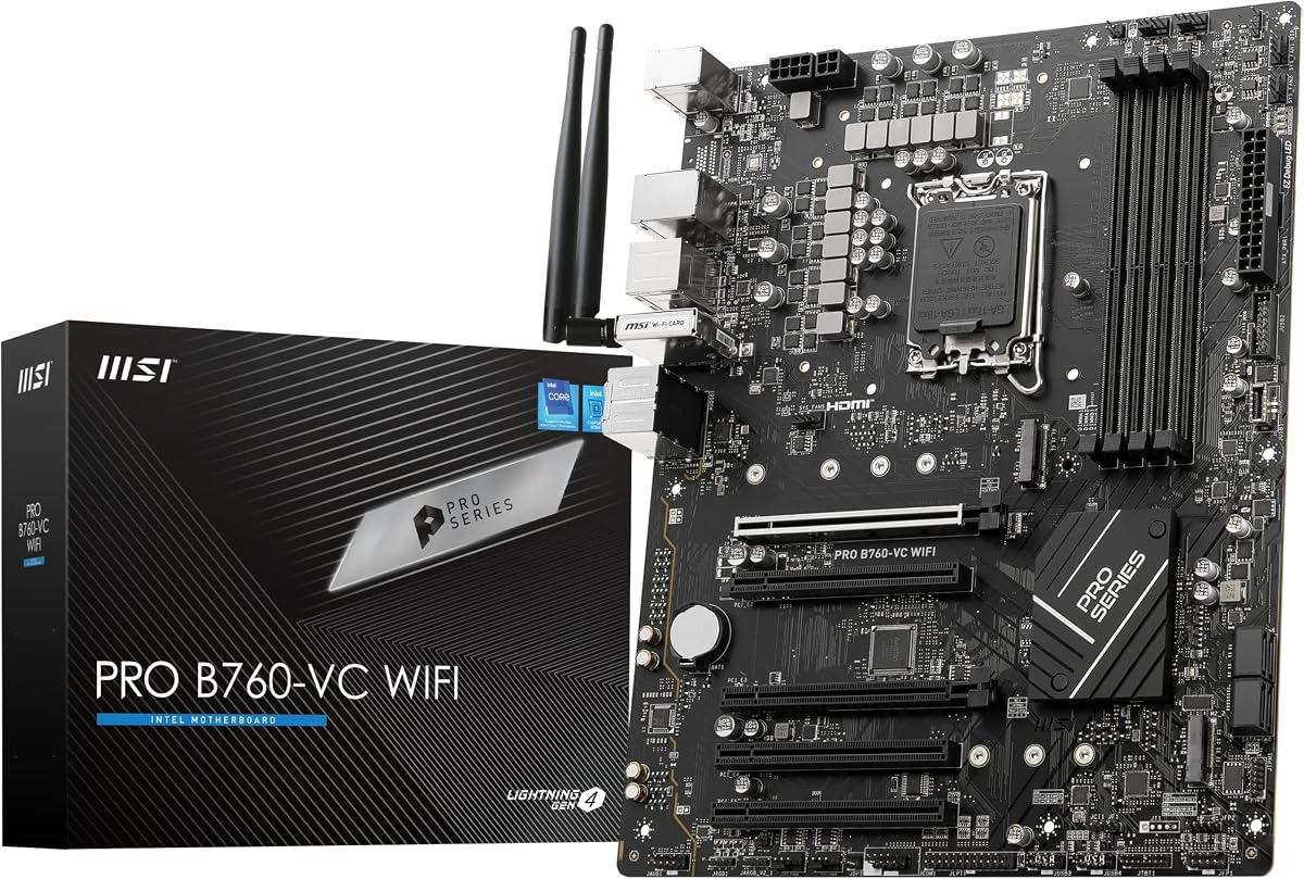 MSI PRO B760-VC WiFi (Renewed)