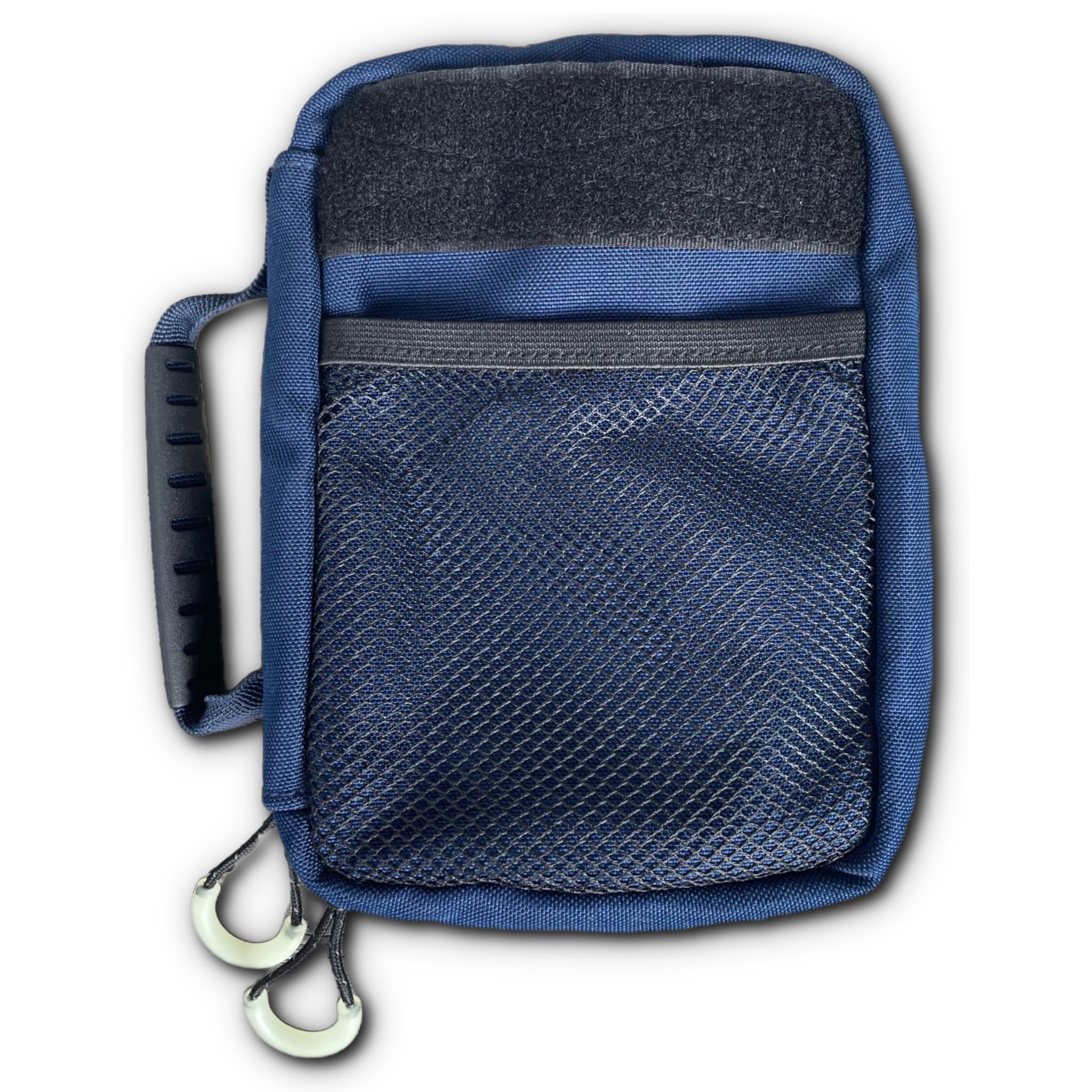 Tactical MOLLE Admin Pouch 7x5x2.5in Admin Pouch Molle with Glow in The Dark Zipper Pulls Ideal EDC Pouch for Men Durable Molle Pouches Perfect Molle Accessories Unique EDC Medical Bag Utility