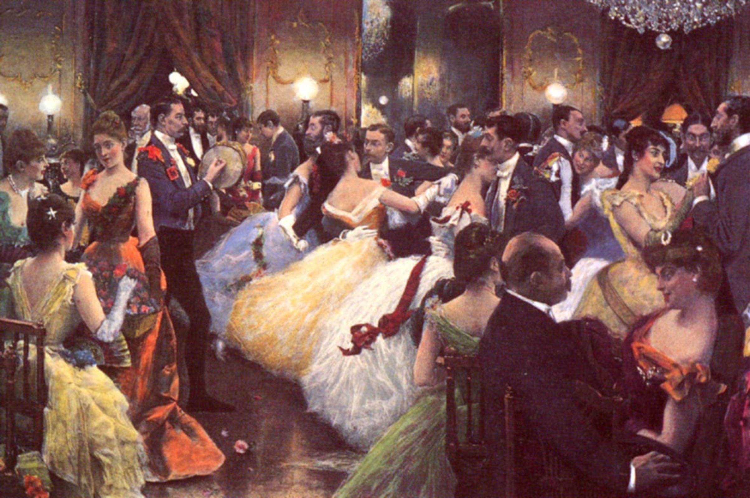 Lienzo de pared Il Ballo di Julius Leblanc Stewart impresiones en alta calidad 5
