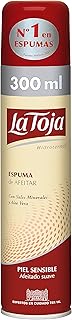La Toja Espuma de Afeitar con Sales Minerales y Aloe Vera para Piel Sensible - 300 ml