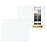 KING MOUNTAIN Canvas Repair Patch 9 x11 Inch 2 Pcs Self-Adhesive Waterproof Fabric Patch for Sofas, Tents, Furniture,Tote Bags, Car Seats (White1.0)