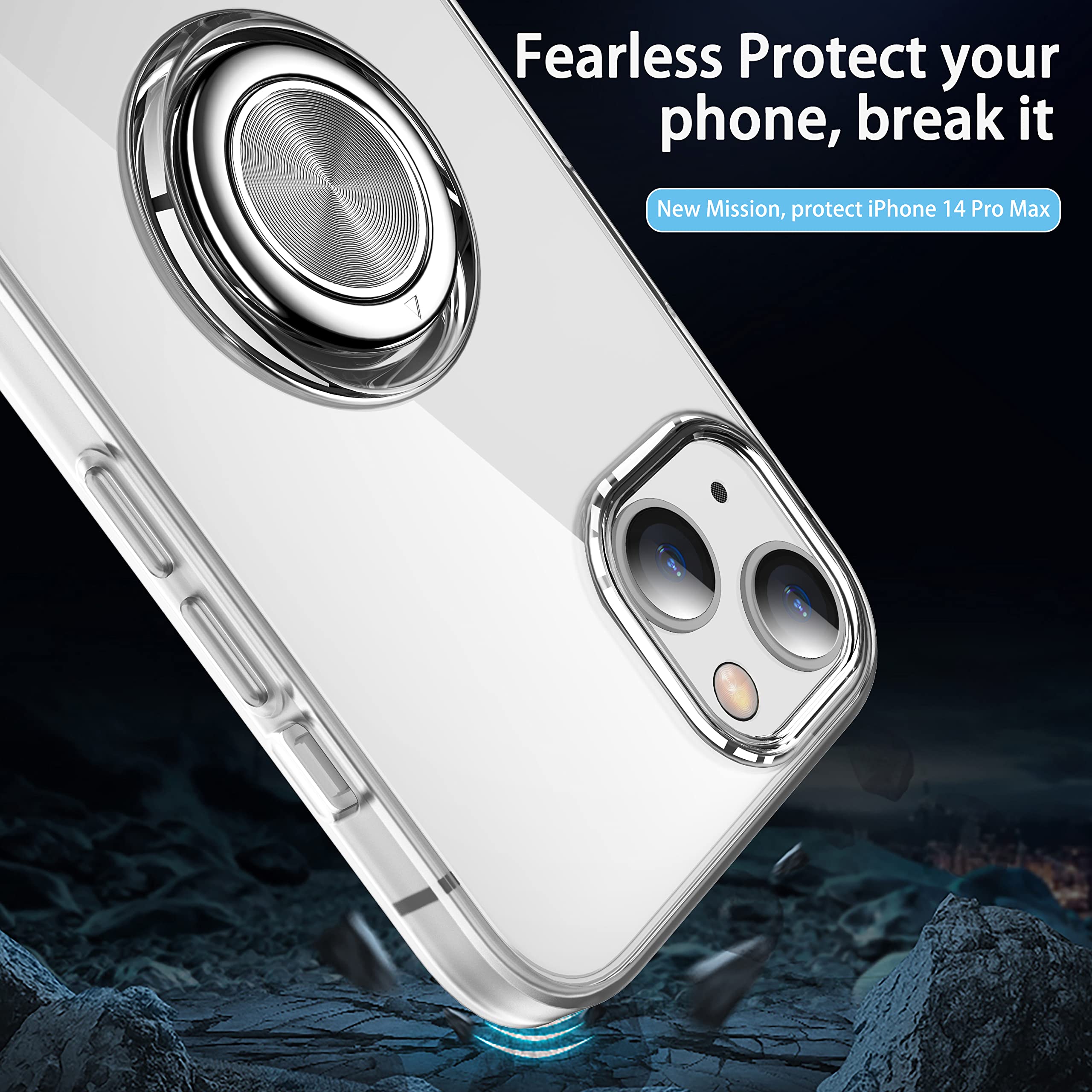 SORAKA Funda Para Huawei Nova 5T Con Anillo Funda Huawei Nova 5T TPU Blando Parachoques Duro