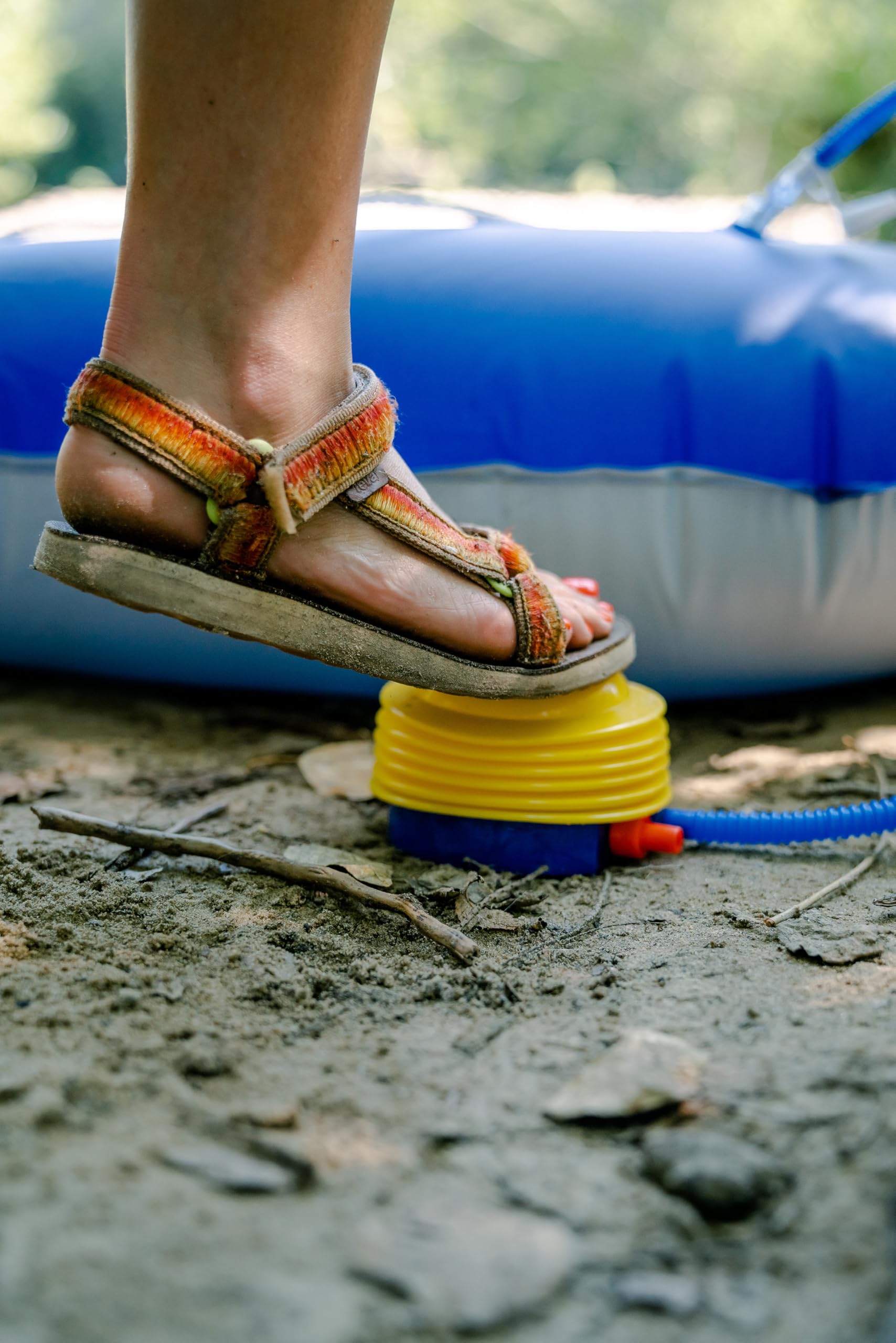 StanSport Kunststoff Blasebalg Foot Pump
