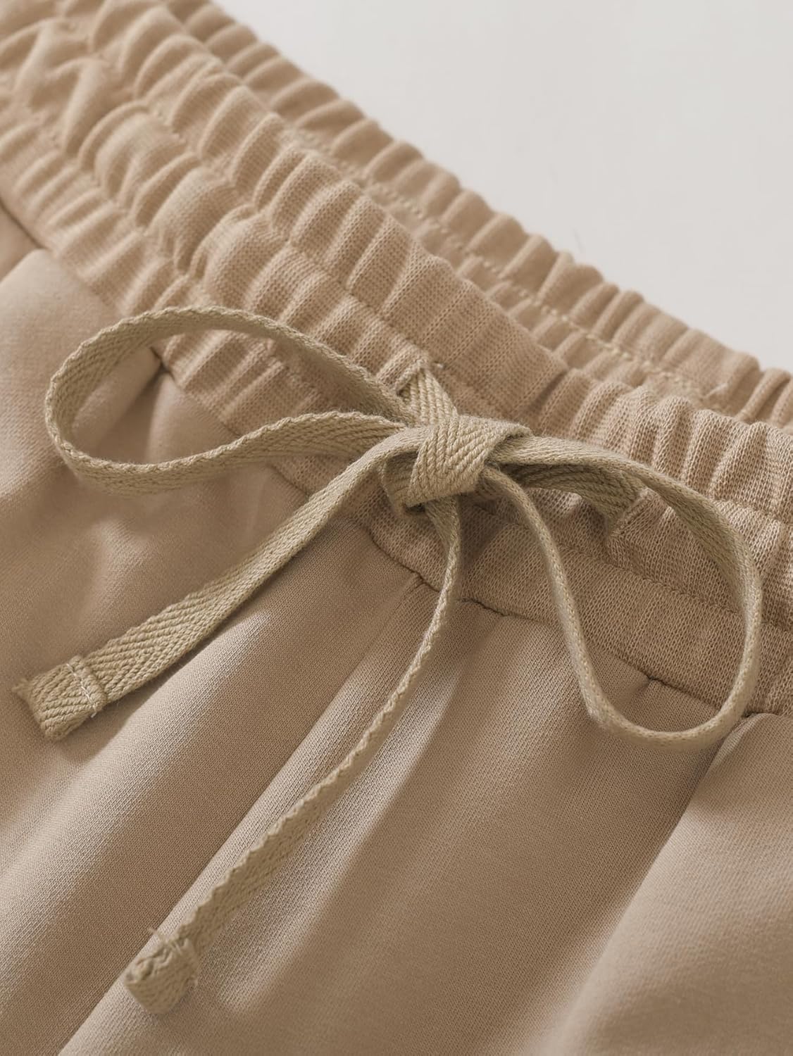 Latuza Women's Petite Lounge Pants Straight Leg Cotton Pants - Image 3