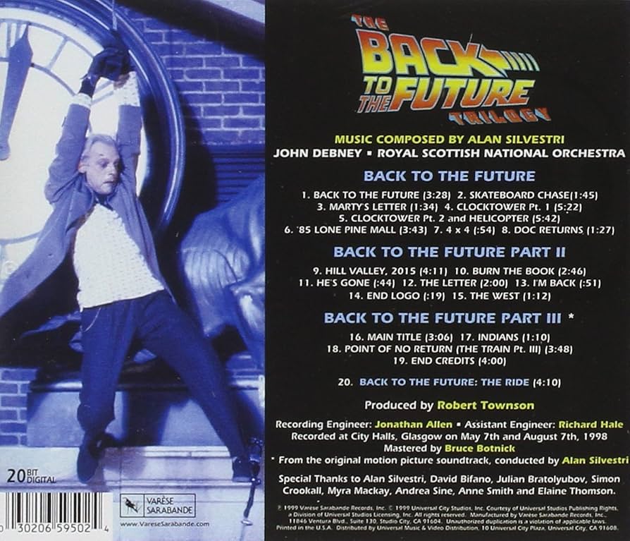 Amazon.co.jp: Back To The Future Trilogy (Film Score Re