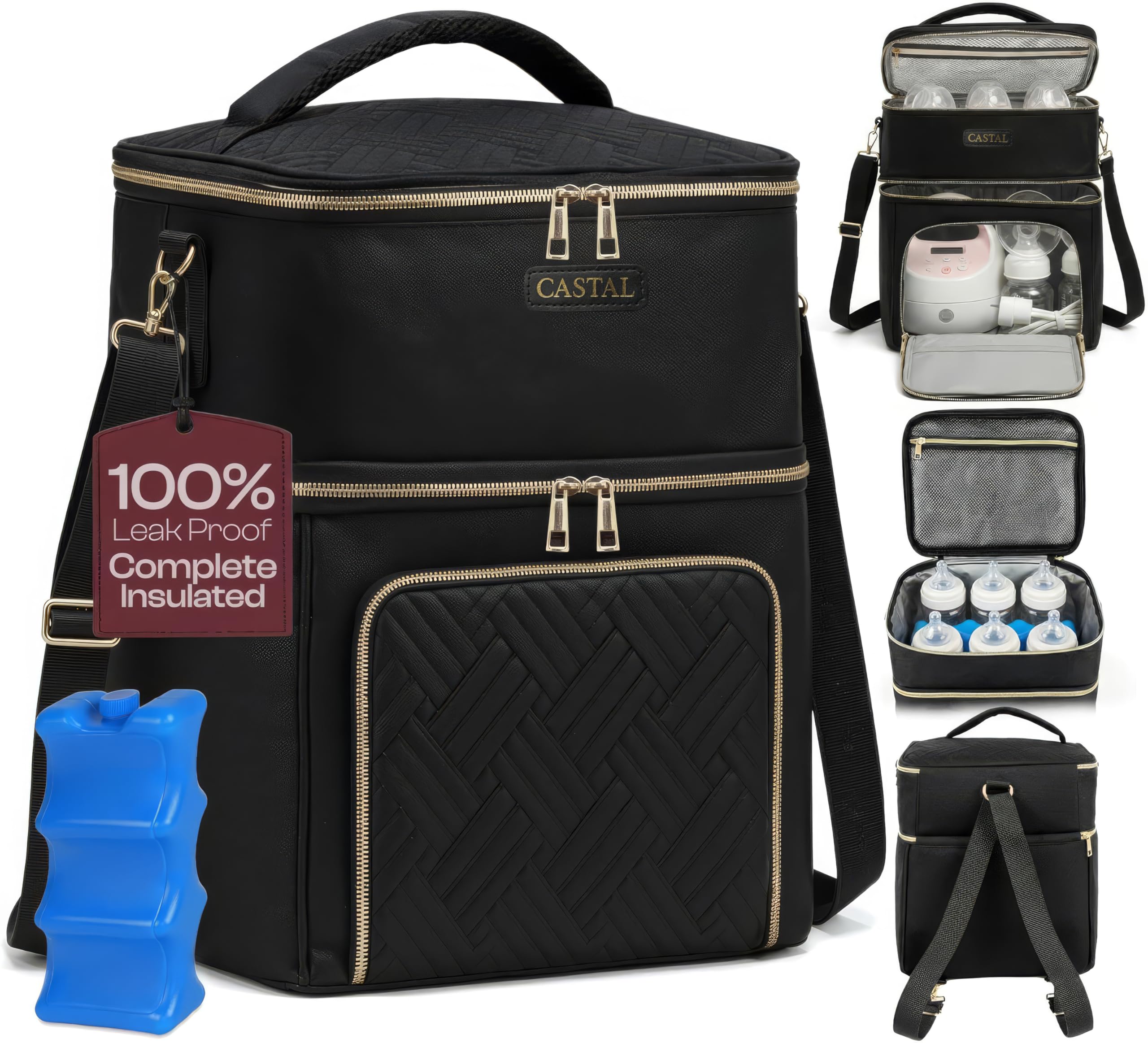 Castal Breast Pump Bag Spectra S1 S2–Insulated Spectra Pump Bag