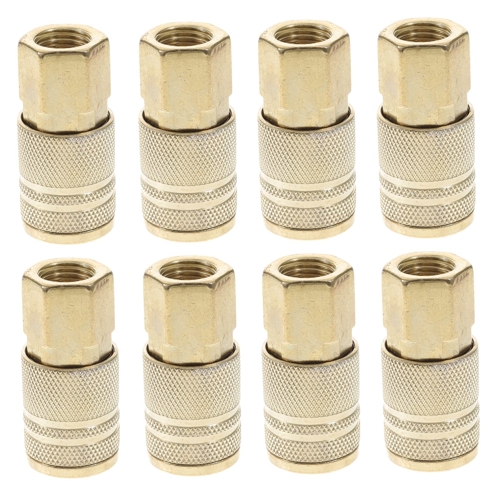 Raccord Rapide pour Tuyau D’air 1/4 Pouce 10 Pièces Fer