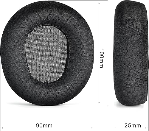 Miniatura 3 de Arctis Nova Pro - Cojines para auriculares con cable compatibles con SteelSeries Arctis Nova Pro, modelo Nova 7, 3, 1, auriculares con cancelación