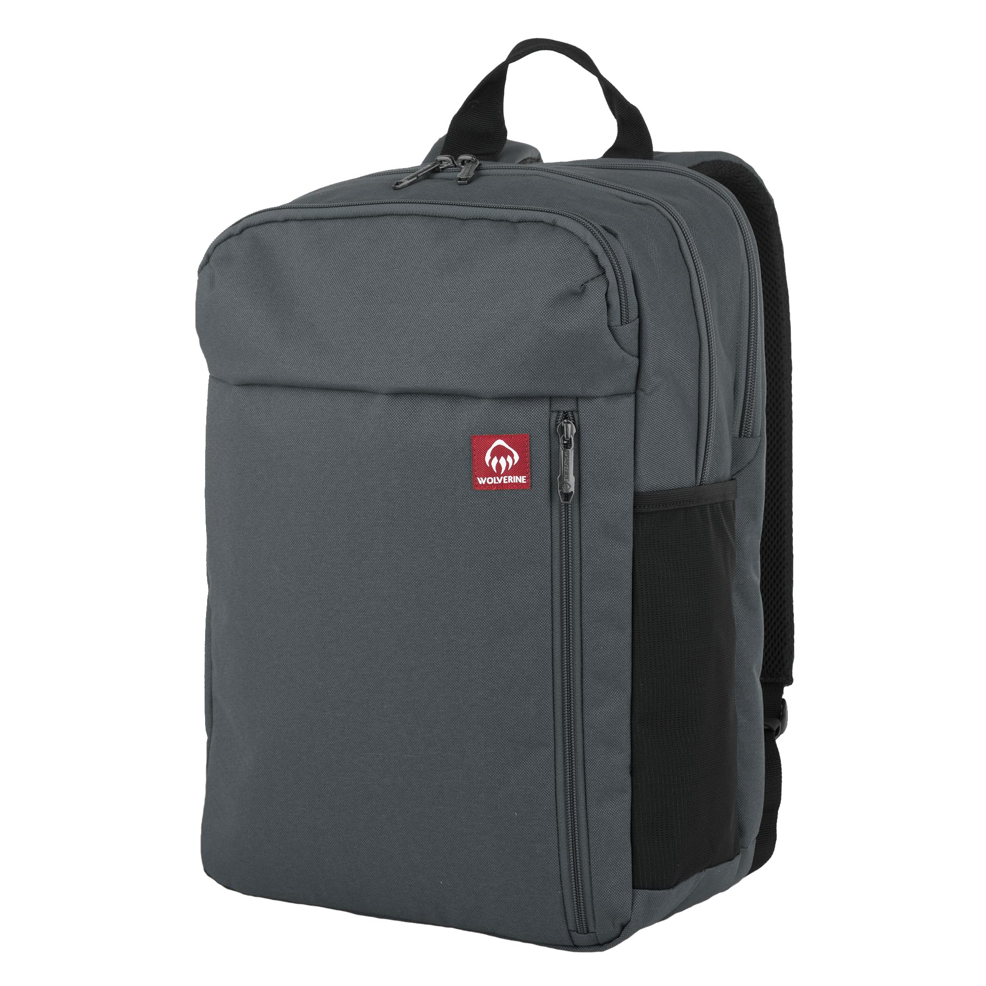 WOLVERINE 30 L Transit Backpack-for Your Outdoor Adventures with Large Capacity and 17 inch Laptop Sleeve, Gray, One Size