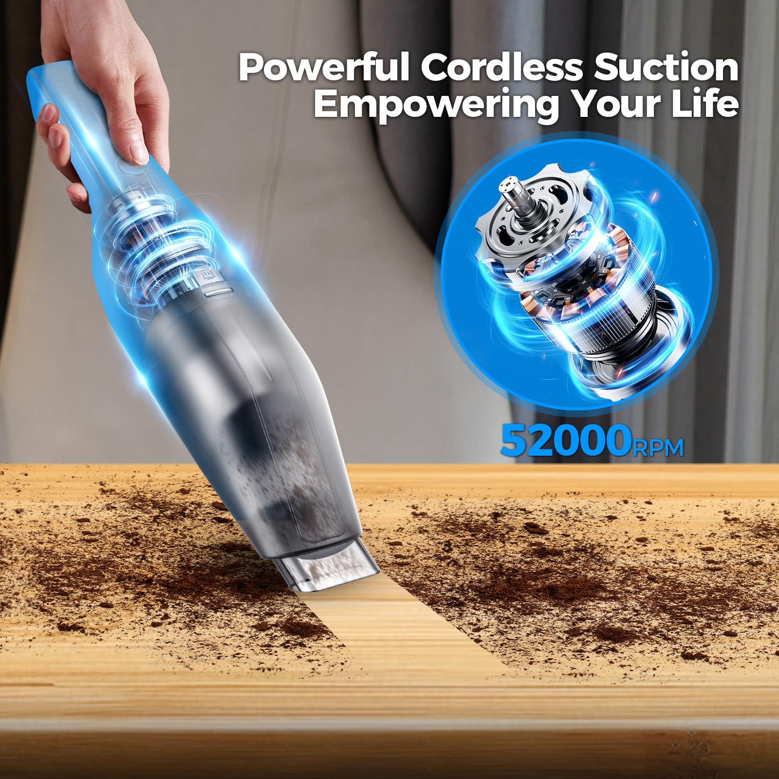 Handheld Vacuum Cordless - Key Features